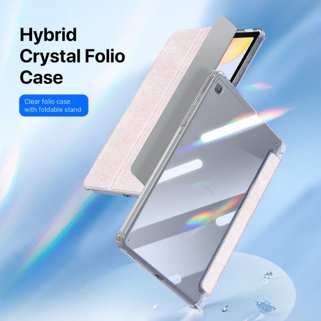 Dux Ducis - Samsung Galaxy Tab S6 Lite (2020/2022/2024) Hülle - Leder Bookcover - Unid Series - pink