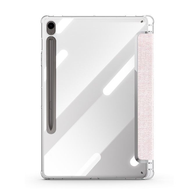 Dux Ducis - Samsung Galaxy Tab S9 / S9 FE Hülle - Leder Bookcover - Unid Series - pink