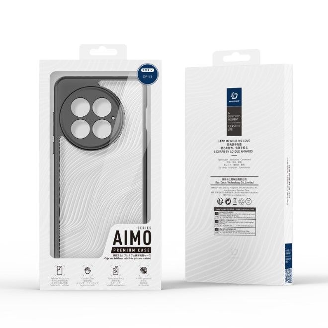 Dux Ducis - OnePlus 13 Hülle - Hardcase - Aimo Series - schwarz