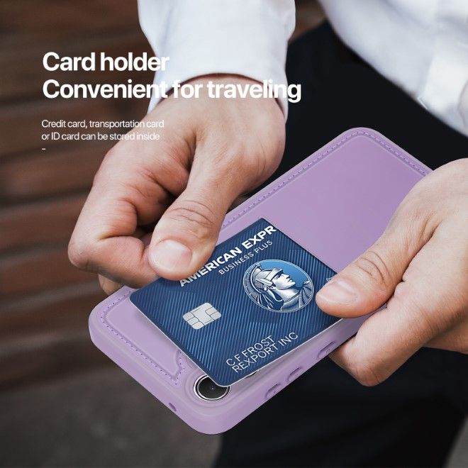 Dux Ducis - Samsung Galaxy S25+ Hülle - PC und TPU Hardcase - Rafi II Mag Series - purpur