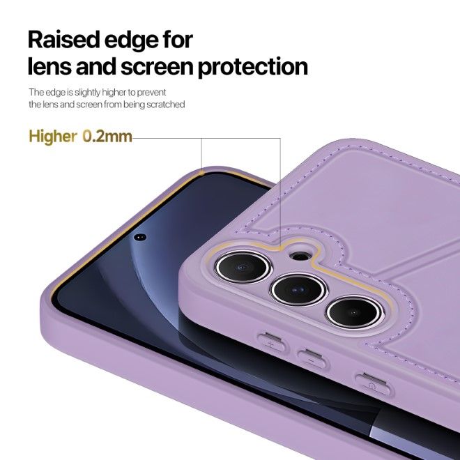 Dux Ducis - Samsung Galaxy S25+ Hülle - PC und TPU Hardcase - Rafi II Mag Series - purpur