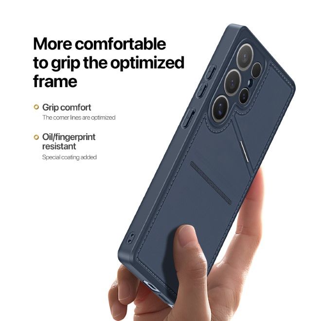 Dux Ducis - Samsung Galaxy S25 Ultra Hülle - PC und TPU Hardcase - Rafi II Mag Series - blau