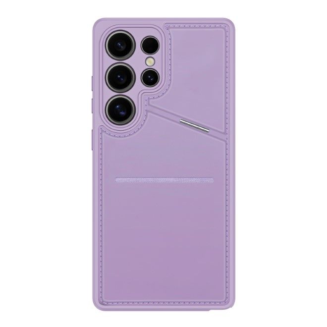 Dux Ducis - Samsung Galaxy S25 Ultra Hülle - PC und TPU Hardcase - Rafi II Mag Series - purpur