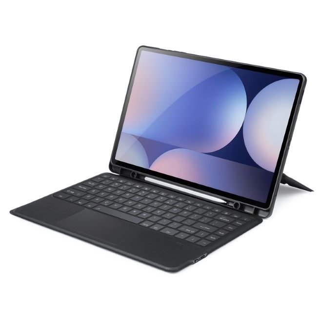 Dux Ducis - Samsung Galaxy Tab S10 Ultra / S9 Ultra / S8 Ultra Tastatur Hülle - Keyboard Case - DK Series - schwarz