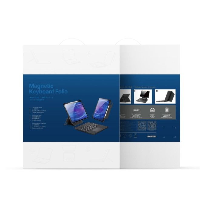 Dux Ducis - Samsung Galaxy Tab S10 Ultra / S9 Ultra / S8 Ultra Tastatur Hülle - Keyboard Case - DK Series - schwarz