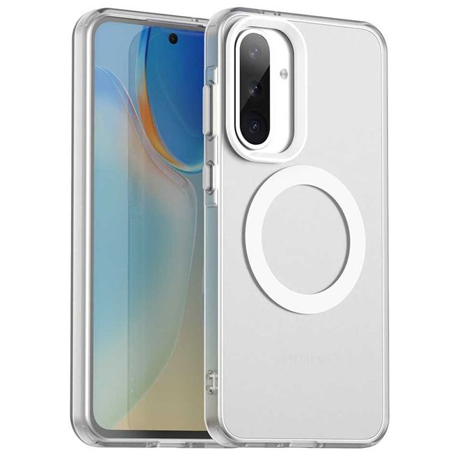 Samsung Galaxy A36 5G / A56 5G Hülle - Hardcase - MagSafe kompatibel - transparent