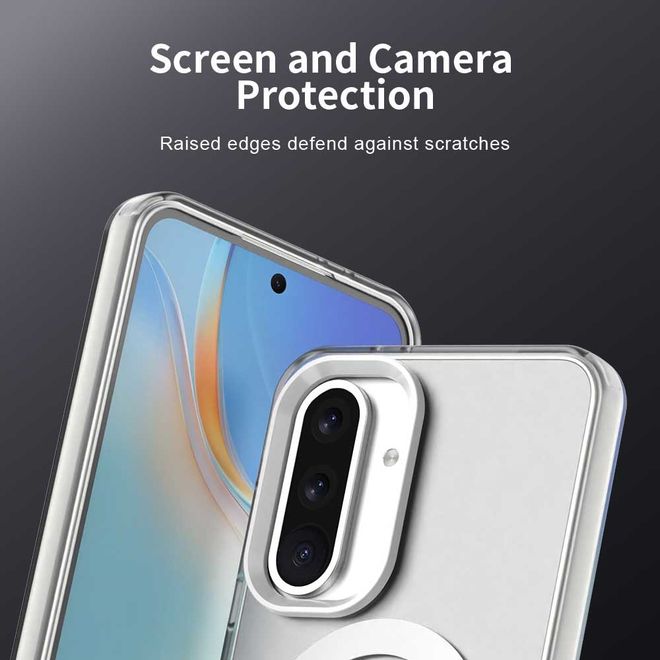 Samsung Galaxy A36 5G / A56 5G Hülle - Hardcase - MagSafe kompatibel - transparent