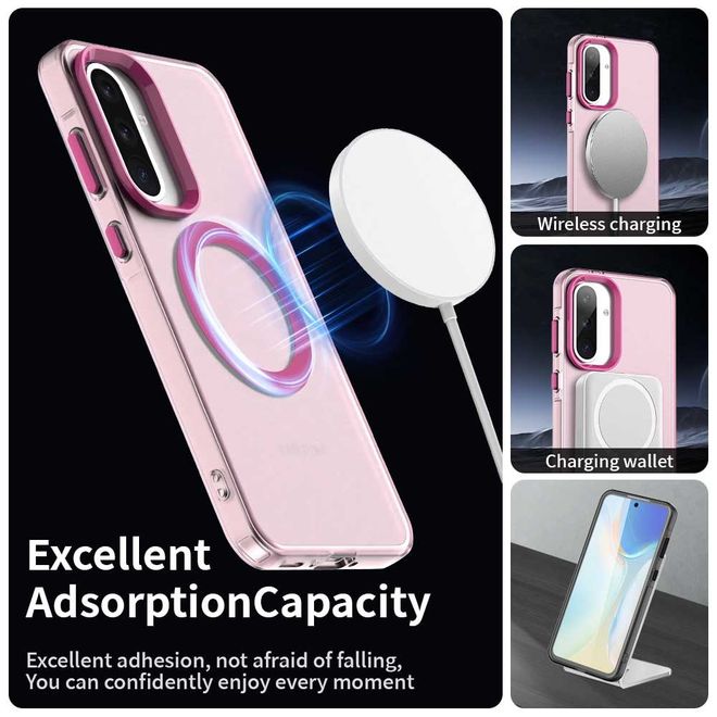 Samsung Galaxy A36 5G / A56 5G Hülle - Hardcase - MagSafe kompatibel - pink