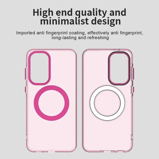 Samsung Galaxy A36 5G / A56 5G Hülle - Hardcase - MagSafe kompatibel - pink