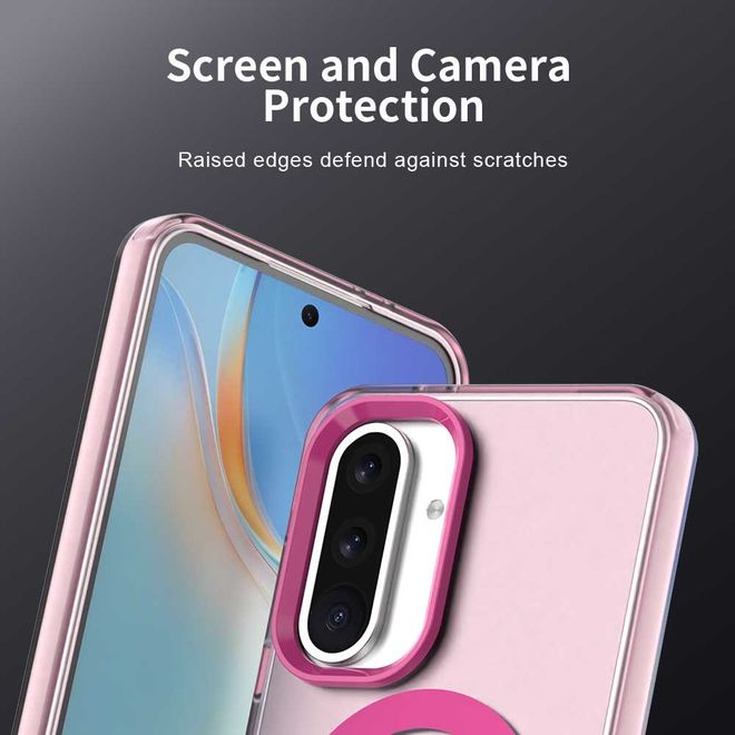 Samsung Galaxy A36 5G / A56 5G Hülle - Hardcase - MagSafe kompatibel - pink