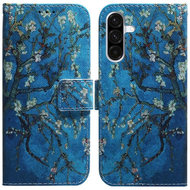 Samsung Galaxy A36 5G / A56 5G  Handy Hülle - Leder Bookcover Image Series - Blumen
