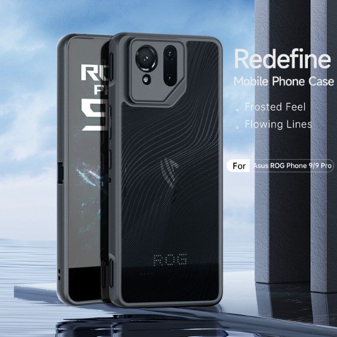 Dux Ducis - Asus ROG Phone 9 / 9 Pro Hülle - Hardcase - Aimo Series - schwarz