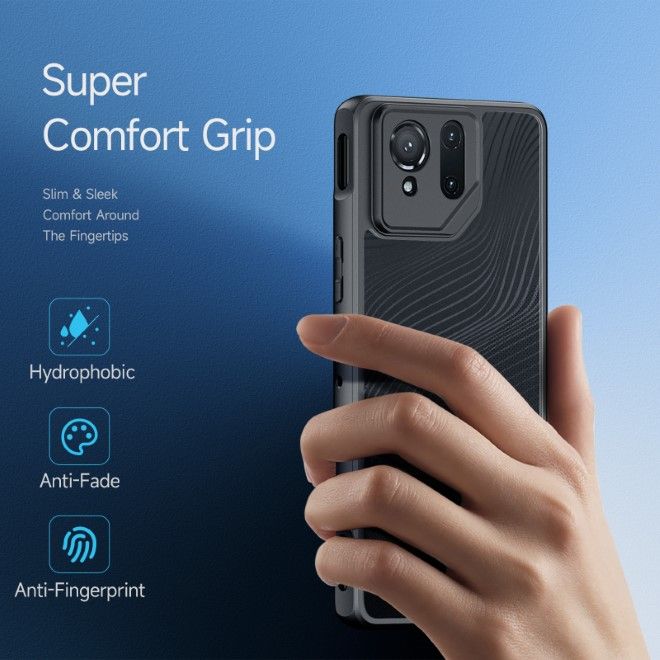 Dux Ducis - Asus ROG Phone 9 / 9 Pro Hülle - Hardcase - Aimo Series - schwarz