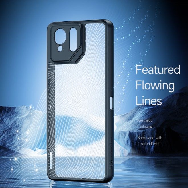 Dux Ducis - Asus ROG Phone 9 / 9 Pro Hülle - Hardcase - Aimo Series - schwarz