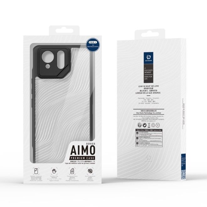 Dux Ducis - Asus ROG Phone 9 / 9 Pro Hülle - Hardcase - Aimo Series - schwarz