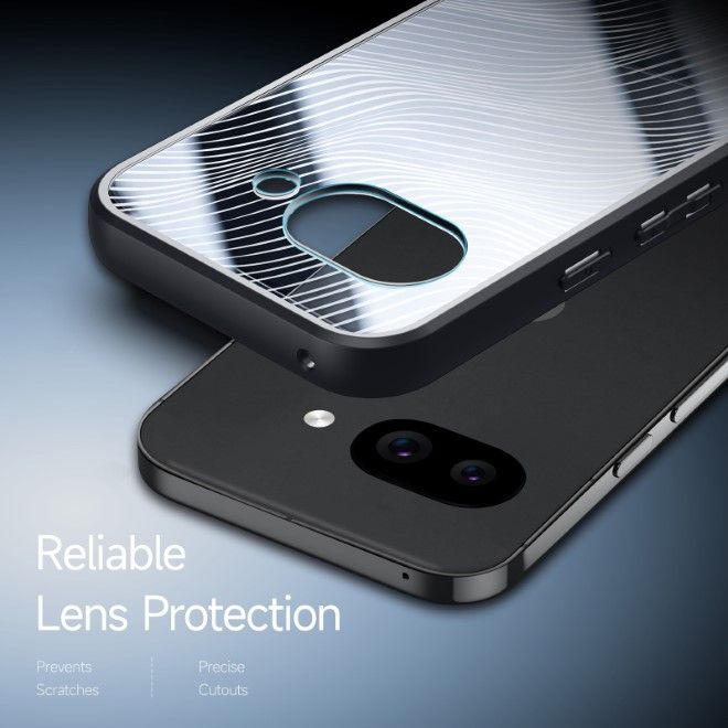 Dux Ducis - Google Pixel 9a Hülle - Hardcase - Aimo Series - schwarz