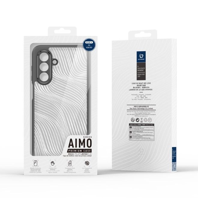 Dux Ducis - Samsung Galaxy A26 5G Hülle - Hardcase - Aimo Series - schwarz