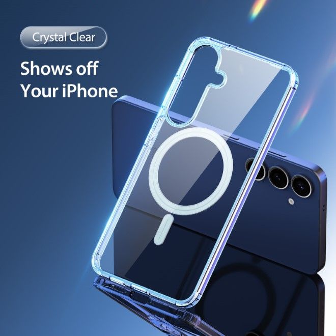 Dux Ducis - Samsung Galaxy S25 Hülle - Hardcase - Clin Mag Series - transparent