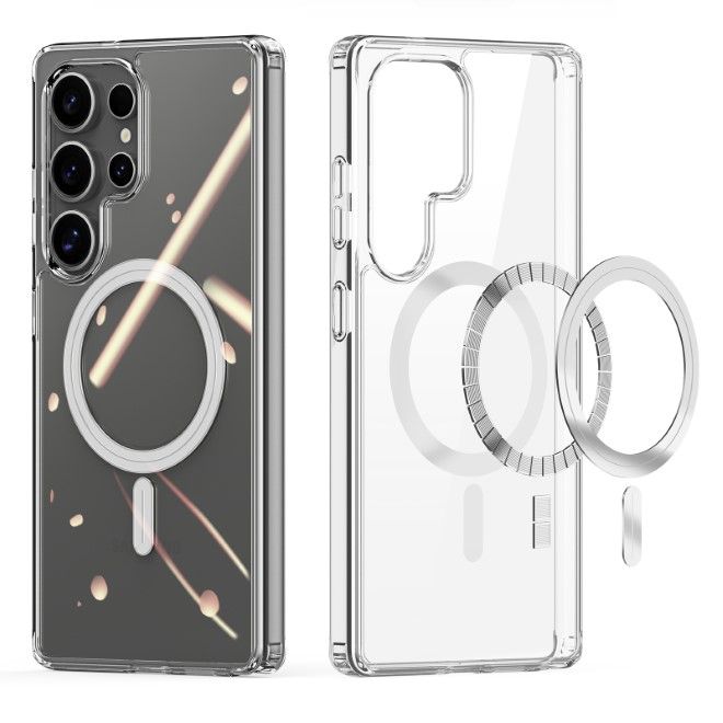 Dux Ducis - Samsung Galaxy S25 Ultra Hülle - Hardcase - Clin Mag Series - transparent