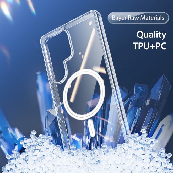 Dux Ducis - Samsung Galaxy S25 Ultra Hülle - Hardcase - Clin Mag Series - transparent