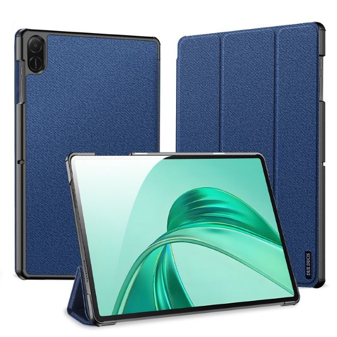 Dux Ducis - Honor Pad X8a 11 Hülle - Leder Smart Flip Case - Domo Series - blau