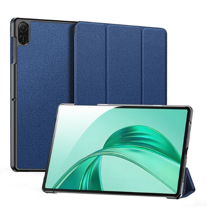 Dux Ducis - Honor Pad X8a 11 Hülle - Leder Smart Flip Case - Domo Series - blau