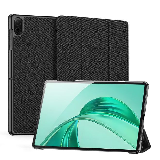 Dux Ducis - Honor Pad X8a 11 Hülle - Leder Smart Flip Case - Domo Series - schwarz