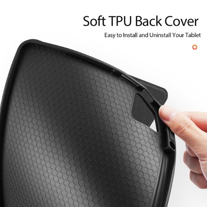 Dux Ducis - Xiaomi Pad 7 / 7 Pro Hülle - Leder Smart Flip Case - Domo Series - schwarz
