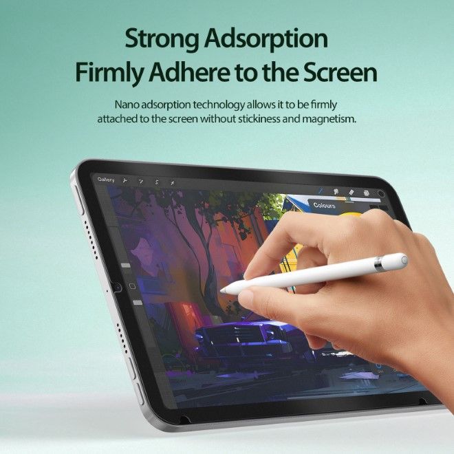 Dux Ducis - iPad mini 7 (2024) / mini 6 (2021) Schutzfolie - Paperlike Film - Naad Series - transparent