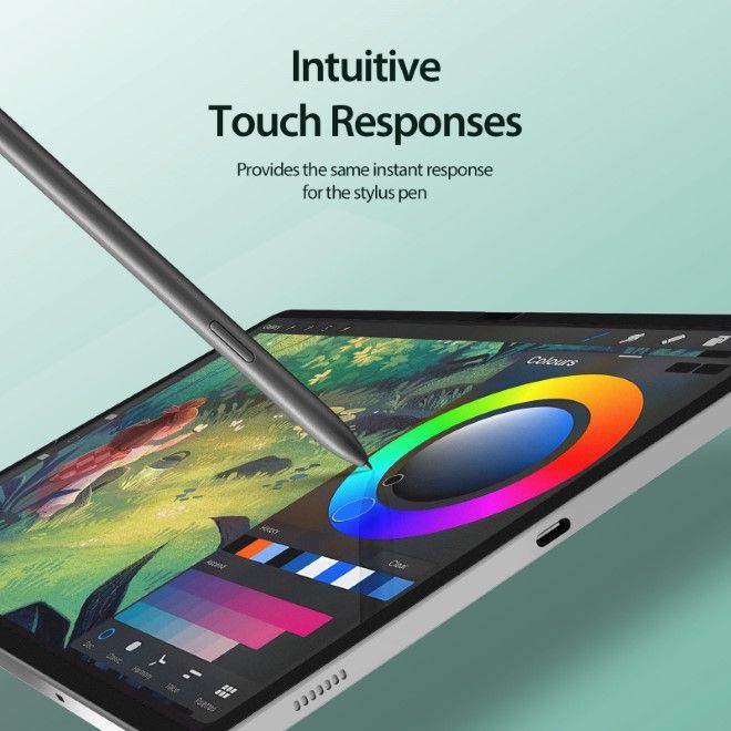 Dux Ducis - Samsung Galaxy Tab S9 / S9 FE / S8 / S7 Schutzfolie - Paperlike Film - Naad Series - transparent