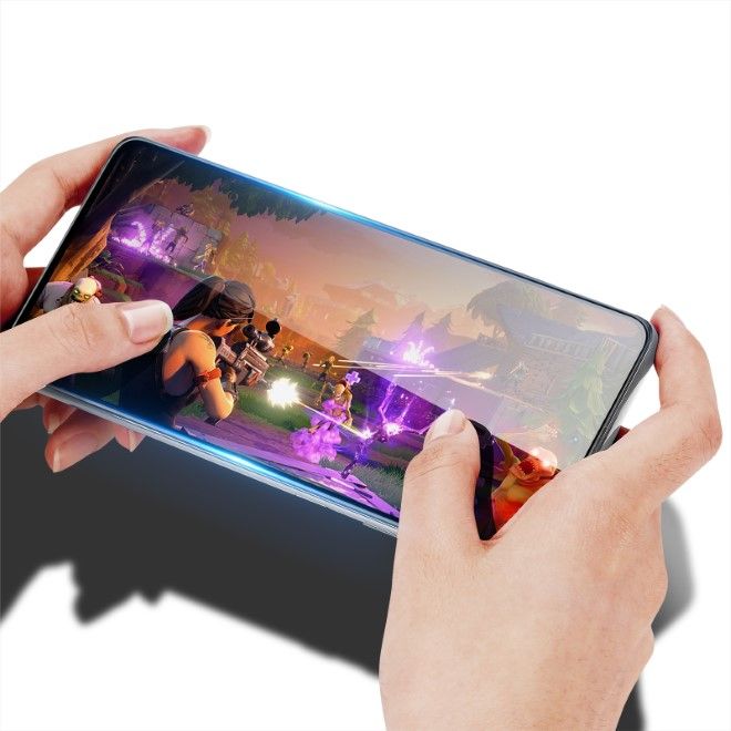 Dux Ducis - Asus ROG Phone 9 / 9 Pro Schutzglas - aus gehärtetem Glas - 10D - schwarz