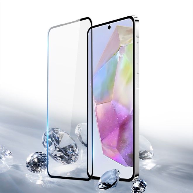 Dux Ducis - Samsung Galaxy A36 5G Schutzglas - aus gehärtetem Glas - 9D - schwarz