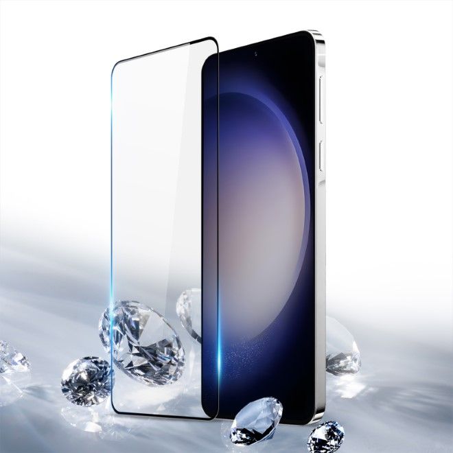 Dux Ducis - Samsung Galaxy A56 5G Schutzglas - aus gehärtetem Glas - 9D - schwarz