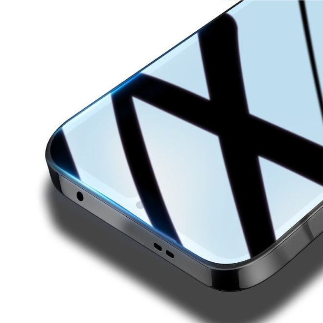 Dux Ducis - Xiaomi Redmi A3 Pro Schutzglas - aus gehärtetem Glas - 9D - schwarz