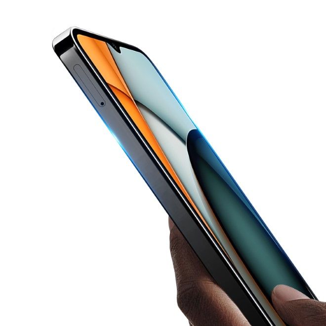 Dux Ducis - Xiaomi Redmi A3 Pro Schutzglas - aus gehärtetem Glas - 9D - schwarz
