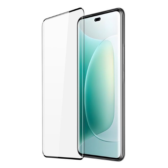 Dux Ducis - Honor 300 Pro / 300 Ultra Schutzglas - aus gehärtetem Glas - Curved - schwarz