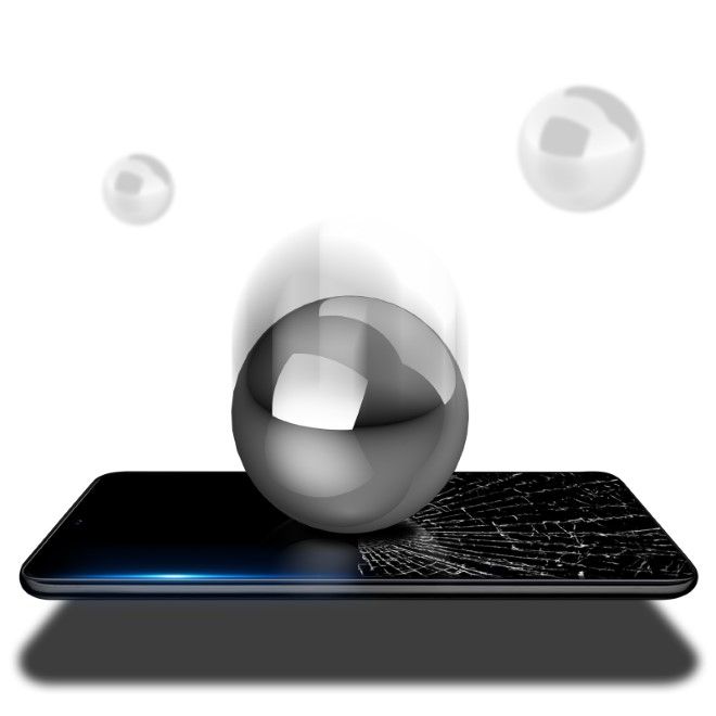 Dux Ducis - Honor 300 Pro / 300 Ultra Schutzglas - aus gehärtetem Glas - Curved - schwarz