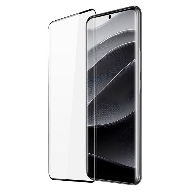 Dux Ducis - Xiaomi Redmi Note 14 Pro 5G / 14 Pro+ 5G Schutzglas - aus gehärtetem Glas - Curved - schwarz