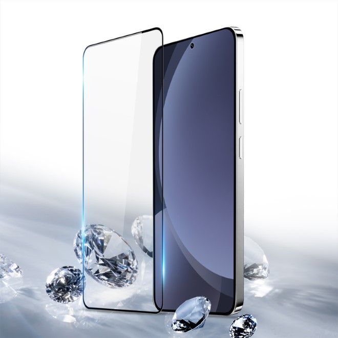 Dux Ducis - Samsung Galaxy S25 Schutzglas - aus gehärtetem Glas - Full Screen - transparent