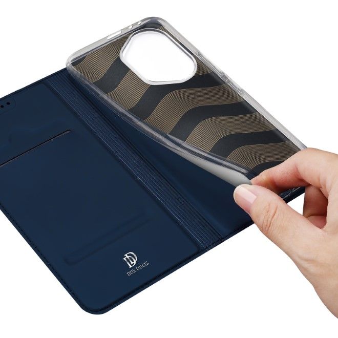 Dux Ducis - Honor 300 Pro / 300 Ultra Hülle - Handy Bookcover - Skin Pro Series - blau