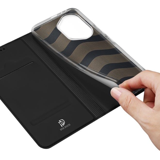 Dux Ducis - Honor 300 Pro / 300 Ultra Hülle - Handy Bookcover - Skin Pro Series - schwarz