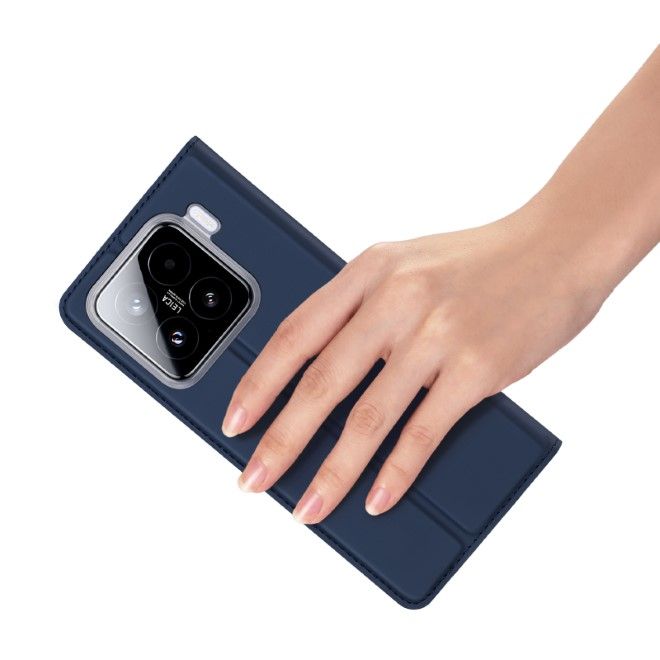 Dux Ducis - Xiaomi 15 Hülle - Handy Bookcover - Skin Pro Series - blau