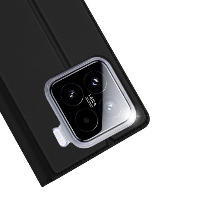 Dux Ducis - Xiaomi 15 Hülle - Handy Bookcover - Skin Pro Series - schwarz