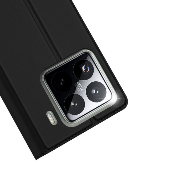 Dux Ducis - Xiaomi 15 Pro Hülle - Handy Bookcover - Skin Pro Series - schwarz