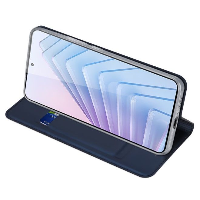 Dux Ducis - Xiaomi Redmi Note 14 5G Hülle - Handy Bookcover - Skin Pro Series - blau