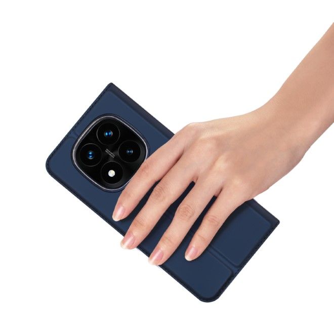 Dux Ducis - Xiaomi Redmi Note 14 Pro+ 5G Hülle - Handy Bookcover - Skin Pro Series - blau