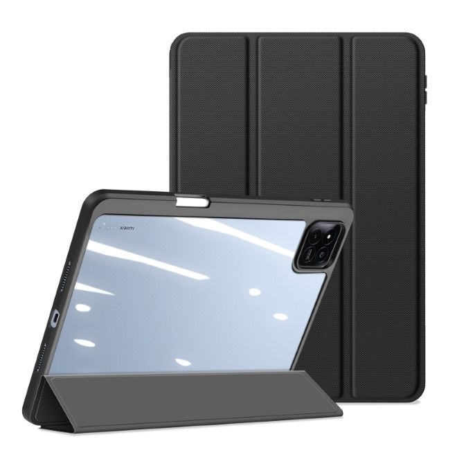 Dux Ducis - Xiaomi Pad 7 / 7 Pro Hülle - Leder Bookcover - Toby Series - schwarz