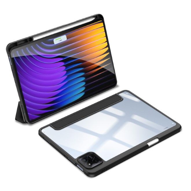 Dux Ducis - Xiaomi Pad 7 / 7 Pro Hülle - Leder Bookcover - Toby Series - schwarz