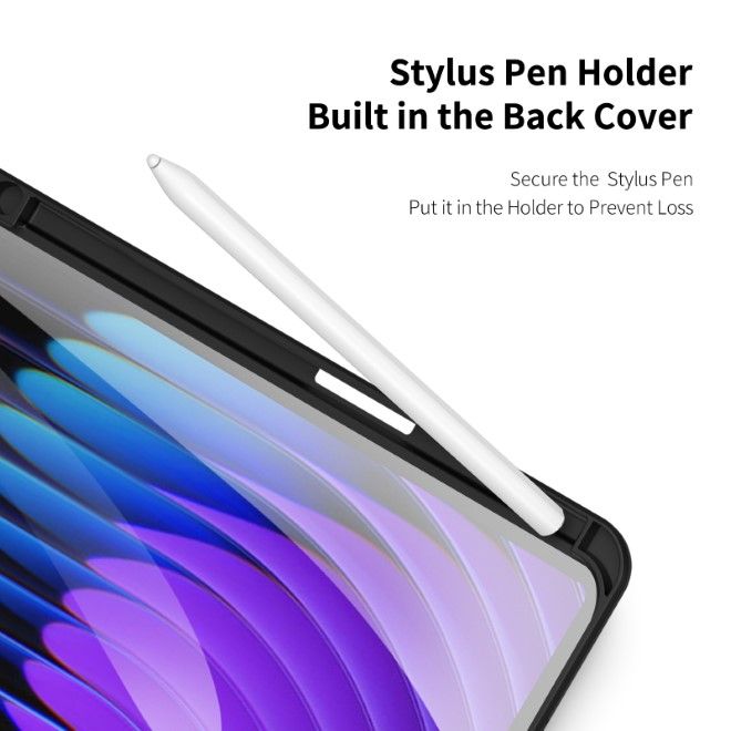 Dux Ducis - Xiaomi Pad 7 / 7 Pro Hülle - Leder Bookcover - Toby Series - schwarz