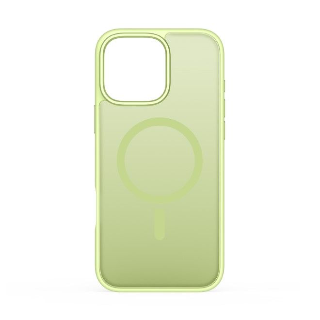 Dux Ducis - iPhone 16 Pro Hülle - TPU und PC Hardcase - MagSafe kompatibel - Yind Series - lime